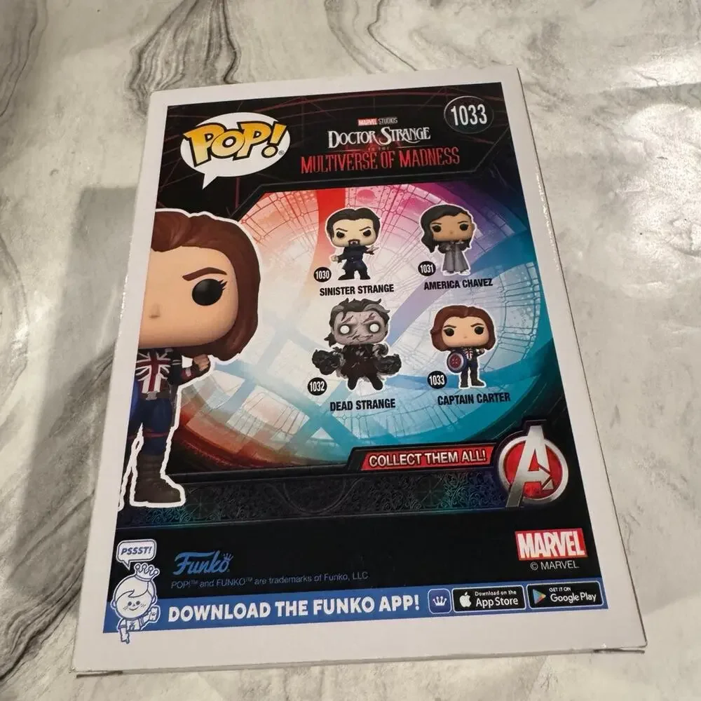 Captain Carter Funko Pop 1033 (listing #2) - Picture 3 of 8